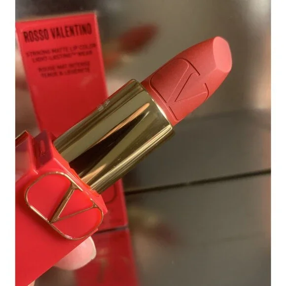 Valentino Rosso Valentino Matte Lipstick 219A Star Studded 3.4g Full Size NIB