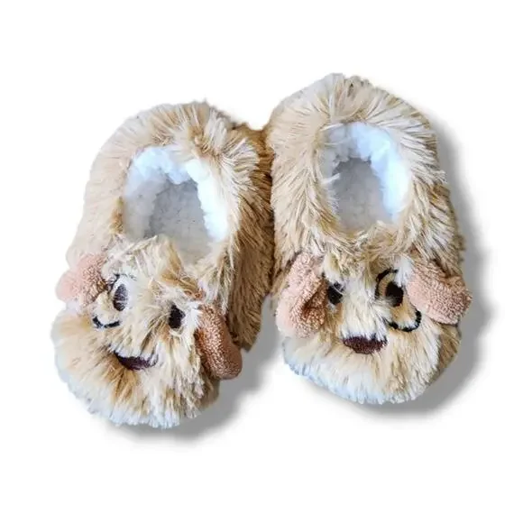 Snoozies Puppy Slippers