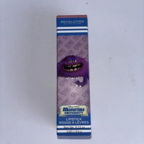 Revolution Disney Pixar Monsters University ART Lipstick NEW
