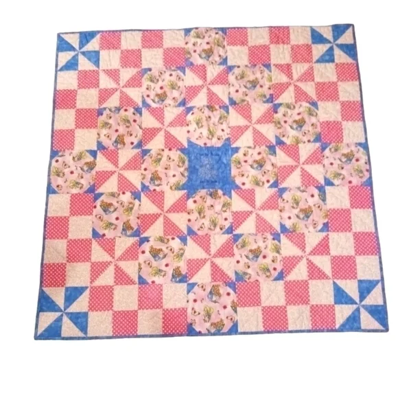 Hand Crafted Bunny Baby Blanket