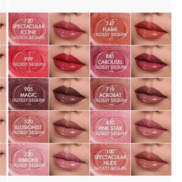 Dior Rouge Dior Liquid Sequin Duo Lipstick