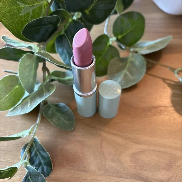 RARE CLINIQUE Colour Surge Lipstick GILDED PINK .14 oz 4 g green case