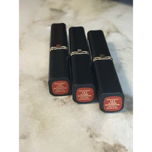 3 L'oreal Colour Riche Intense Volume Matte Lipstick‎ Le Rouge Determination 193