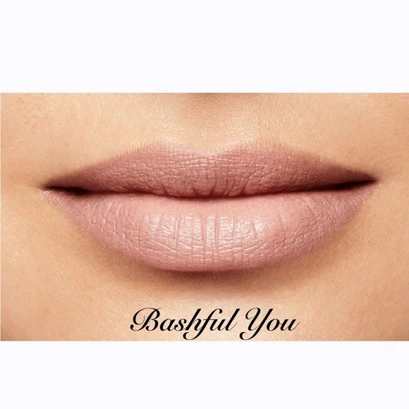 NWT Mary Kay BASHFUL YOU Gel Semi Matte Lipstick Light Beige Tan Soft Pale Pink