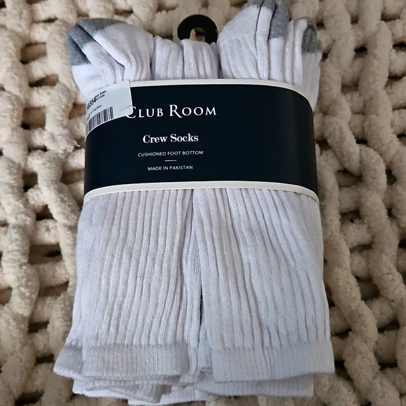 Club Room Crew Socks 12 Pack