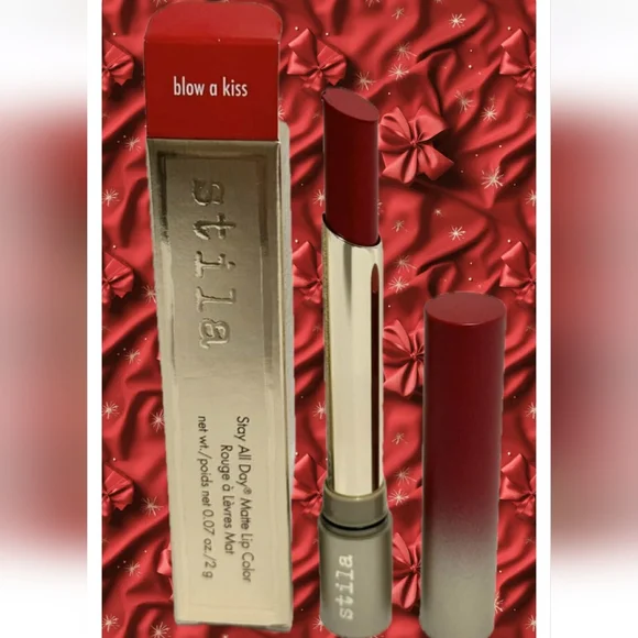 🧚‍♀️BLOW A KISS Stila DISCONTINUED Matte Lipstick NWT