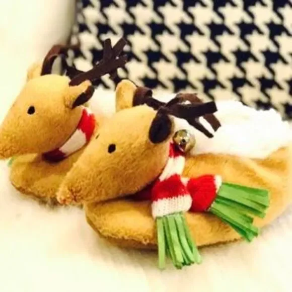 Boutique Reindeer House Shoes