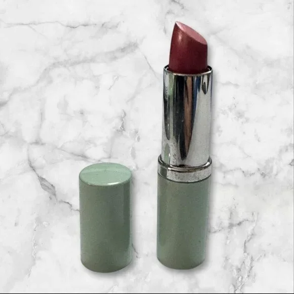 Clinique Raspberry Glace Lipstick Full Size New Size Green Tube