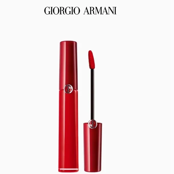 Giorgio Armani Lip Maestro 402 Intense Velvet Color Liquid Lipstick Red 6.5ml