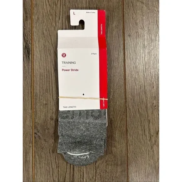 Lululemon training socks crew length
