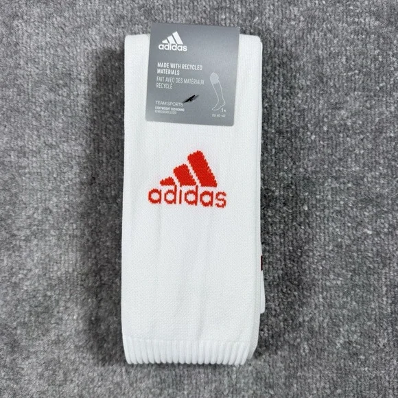 New Adidas Mi Adi 21 Socks Men's Medium White GK8312 Football