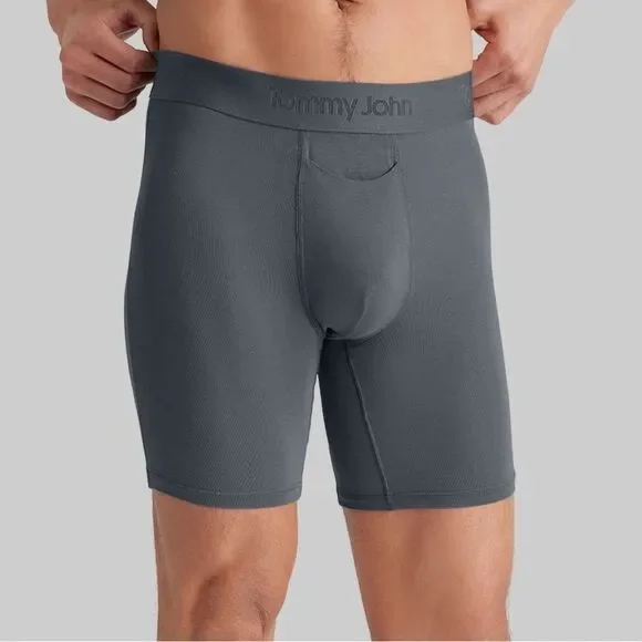 TOMMY JOHN - Second Skin Mid-Length Boxer Brief 6