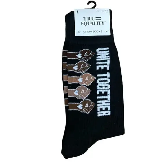 True Equality United We Stand Crew Socks