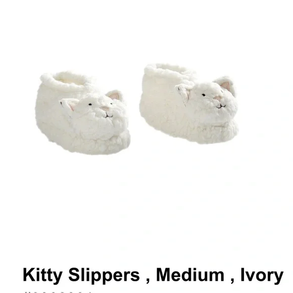 PB Kids kitty slippers
