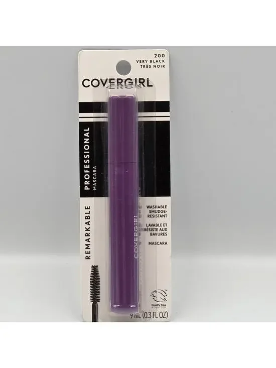 Covergirl Professional Mascara Smudge Resistant #200 Very Black