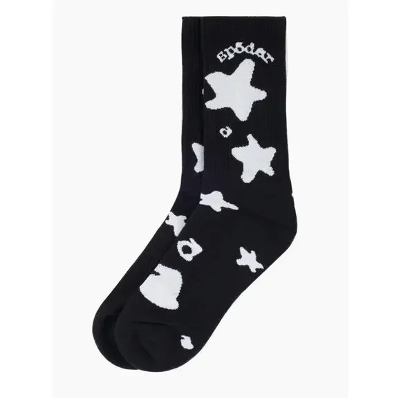 New Sp5der Beluga Sock Black Size 6-9