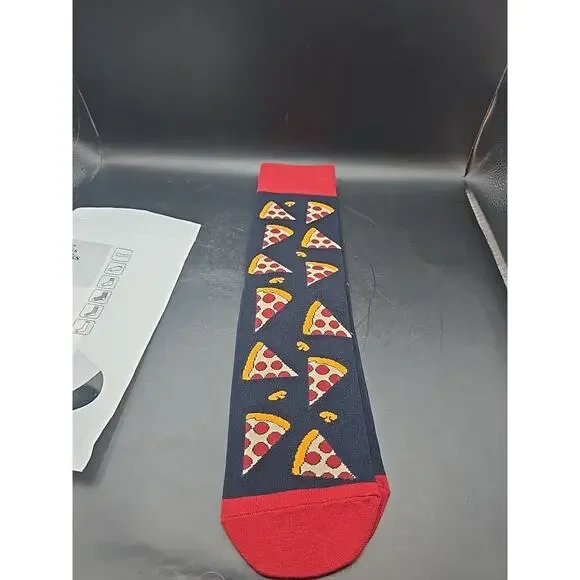Novelty Pizza Socks ,' Bring Me Some Pizza '