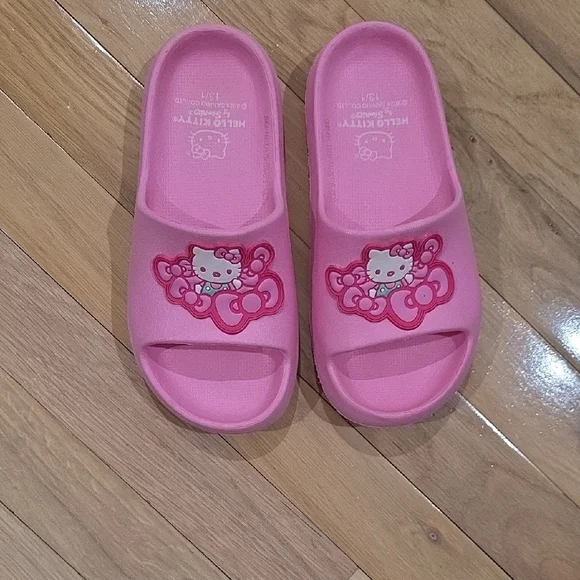 Hello Kitty Pink Cozy Slippers