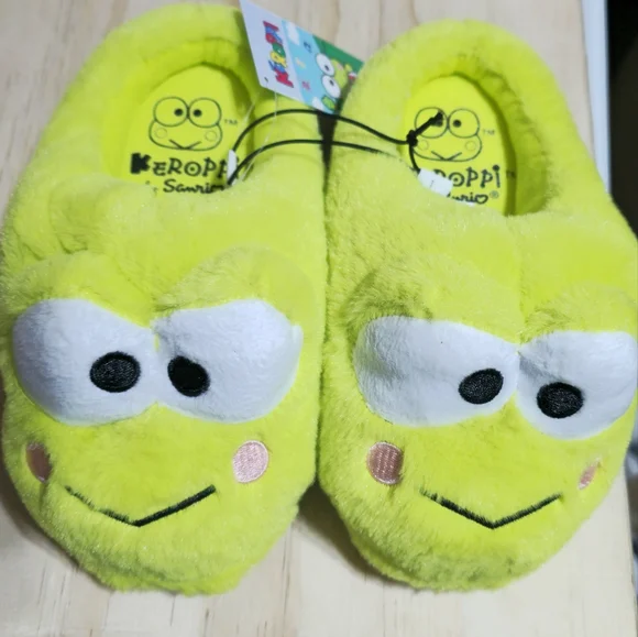 Sanrio Keroppi Women's and kids size Slippers
