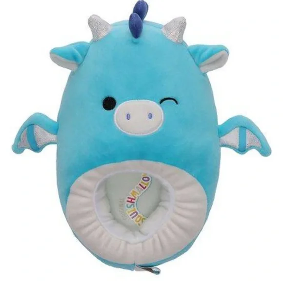 Squishmallows kids Slippers Dragon Blue