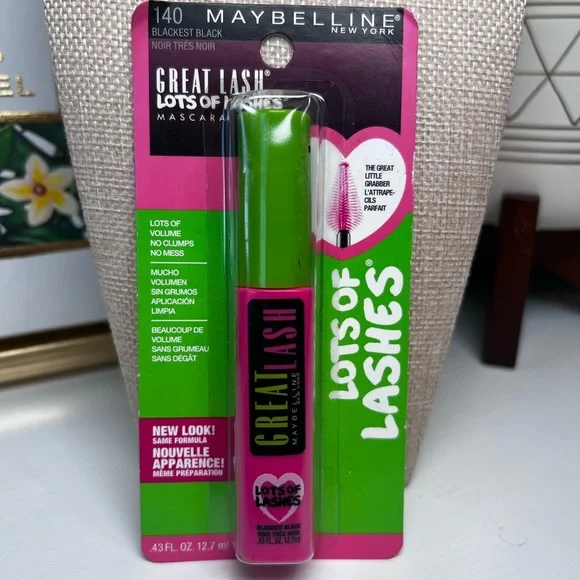 ✨5/$25✨ Maybelline Great Lash Mascara - Blackest Black - New Sealed In Package