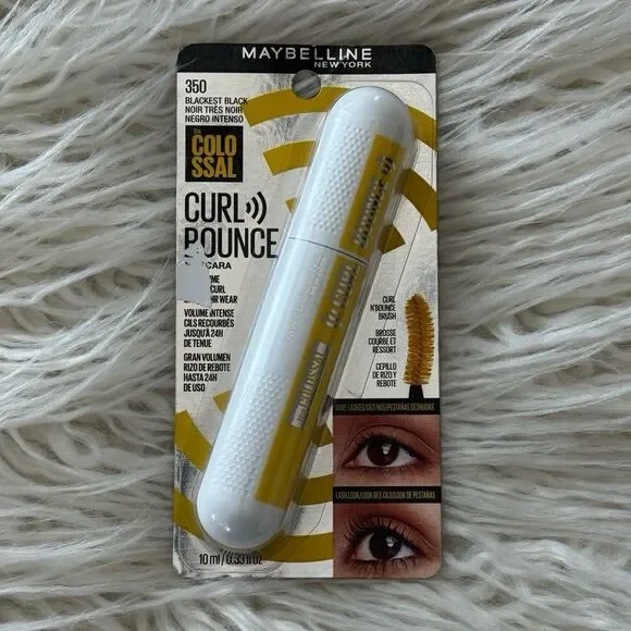 Maybelinne Colossal Curl Bounce Mascara Blackest Black
