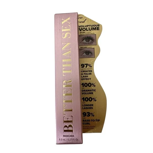 Too‎ Faced Better Than Sex Mascara In Black 0.27oz New