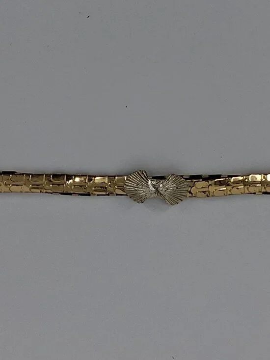 Vintage Gold Scale Slinky Stretch Belt, Embossed Metal Skinny Fashion Belt 1980s