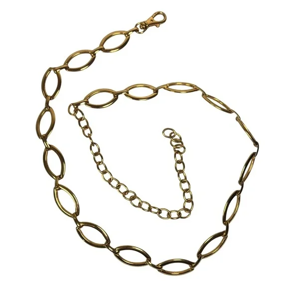 Belly‎ Chain Gold Belt Y2K Adjustable Waist Body Jewelry Fashion Accessory Retro