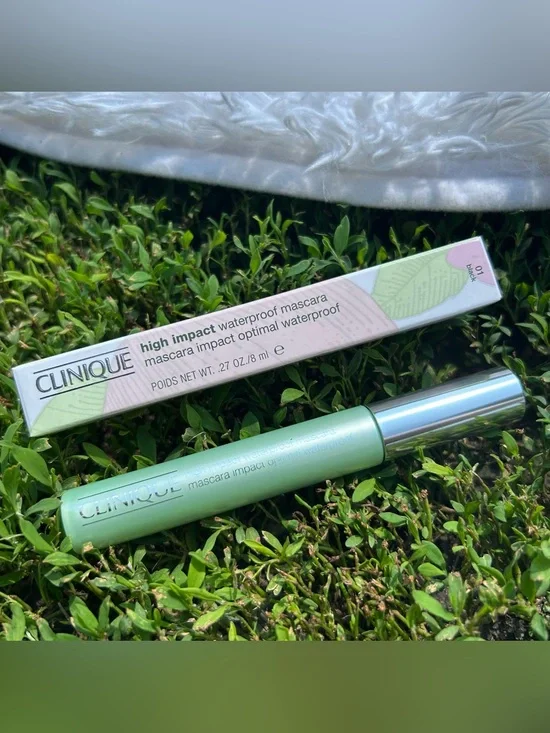 Clinique High Impact Waterproof Mascara - 01 Black - Full Size NEW