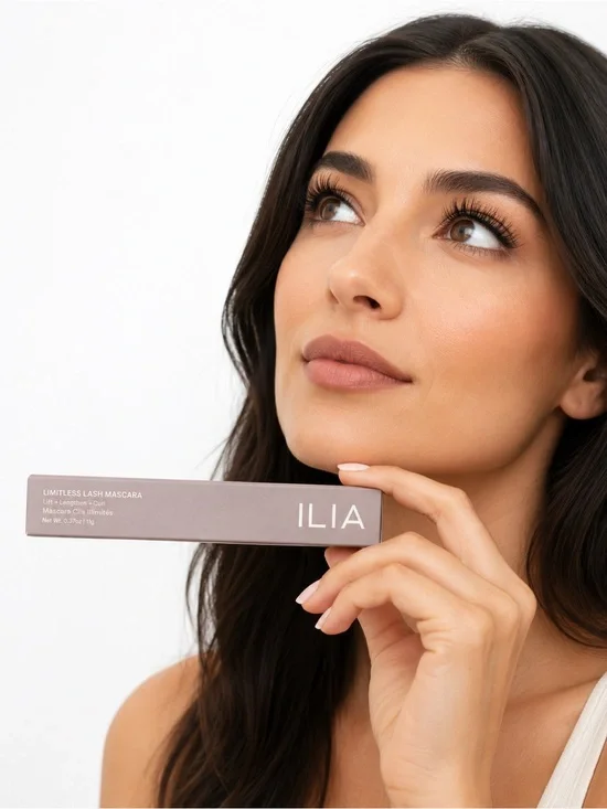 ILIA Limitless Lash Mascara Lift Lengthen Curl After Midnight Black NIB