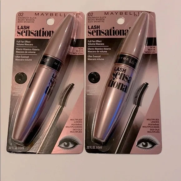 Maybelline BrownishBlack Mascara Lashsensantional Makeup