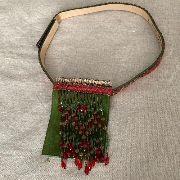 Vintage Rare find belt with removable pocket