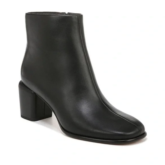 Vince Maggie Leather Ankle Boots Size 7 New $350