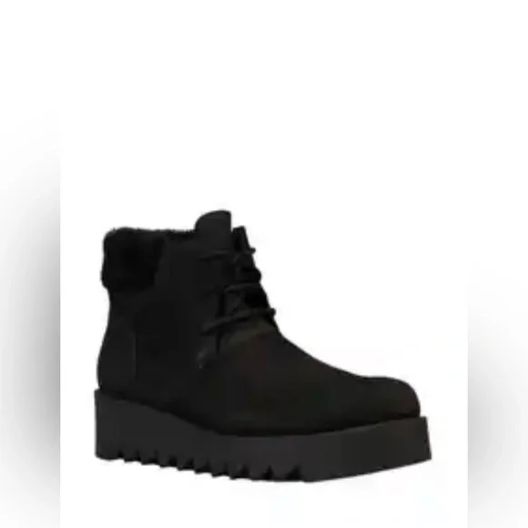 Eileen Fisher Kenille Sport Suede Wedge Bootie Size 8