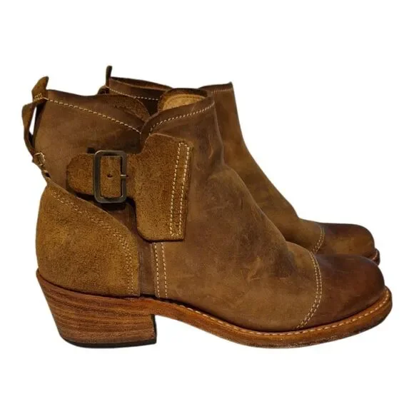 Timberland USA Made Brown Western Style Boot Womens 9 M