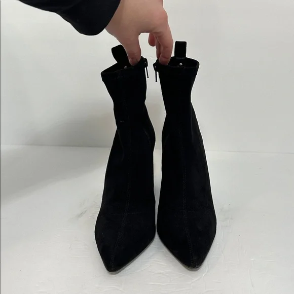 Steve Madden Black Ankle Booties size 9.5