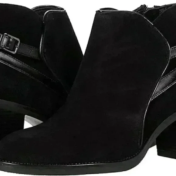 Cordani Beverly Black Suede EU 37.5 (US Women's 7) M (BRAND NEW)
