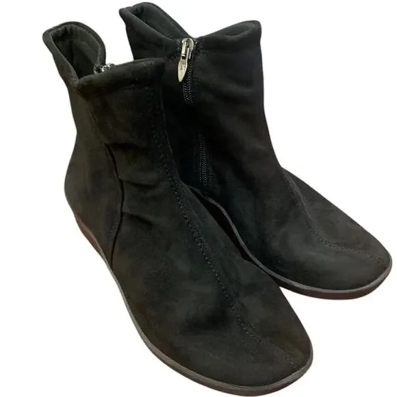 ARCOPEDICO L19 Lytech Black Vegan Leather Comfort Ankle Boots |‎ Size 36 Women's