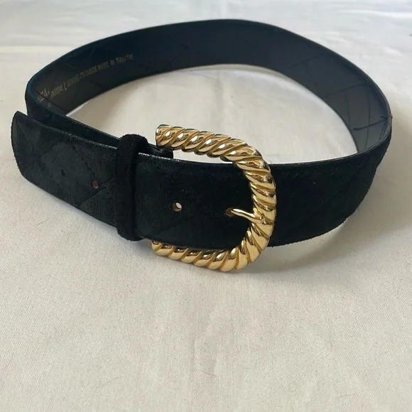 Vintage Sostanza Suede Chunky Belt