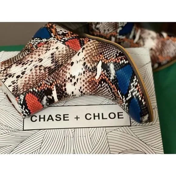Chase + Chloe Lolo-1 Western ankle boots size 6.5
