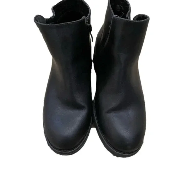 Luoika Ankle Boots, Side Zipper Booties size 8