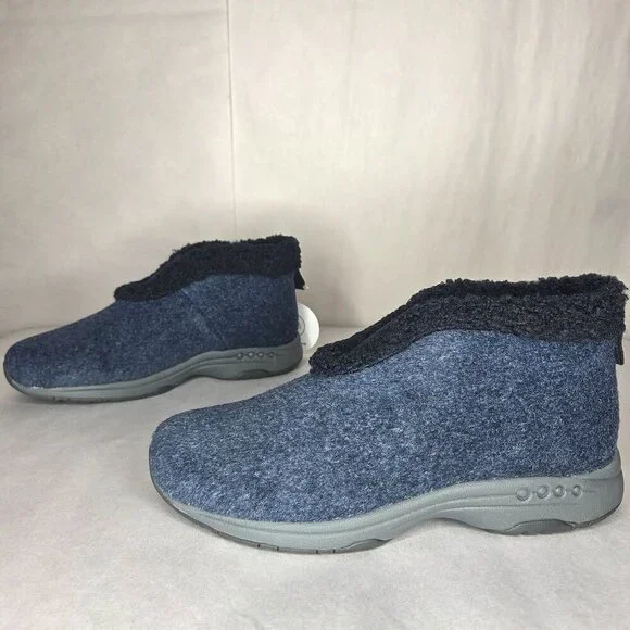 NWT Easy Spirit Women's Treepose 2 Dark Blue Booties