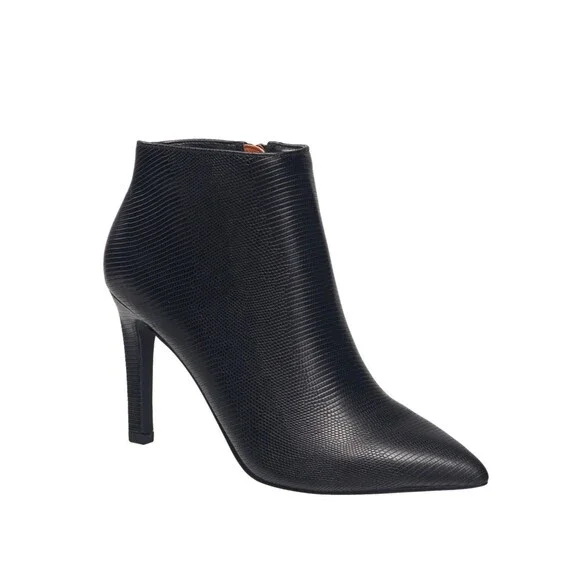 French Connection Womens 6.5 M Black Ally Pointed Toe Booties DISPLAY PR5