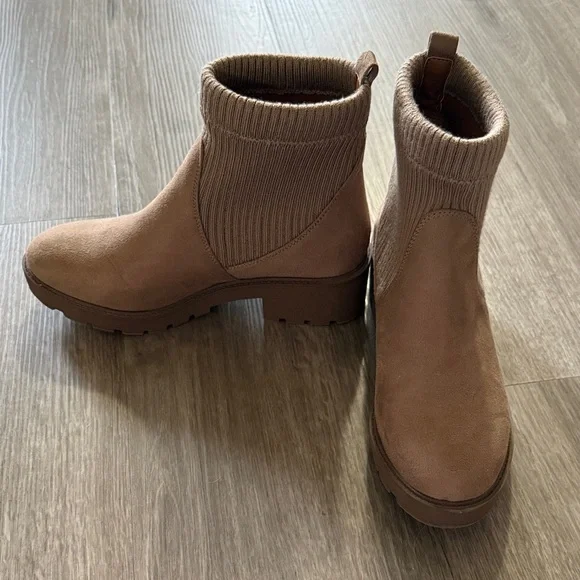 Sonoma Brown Ankle Boots for Women
