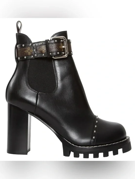 Louis Vuitton Star trail leather ankle boots 35.5