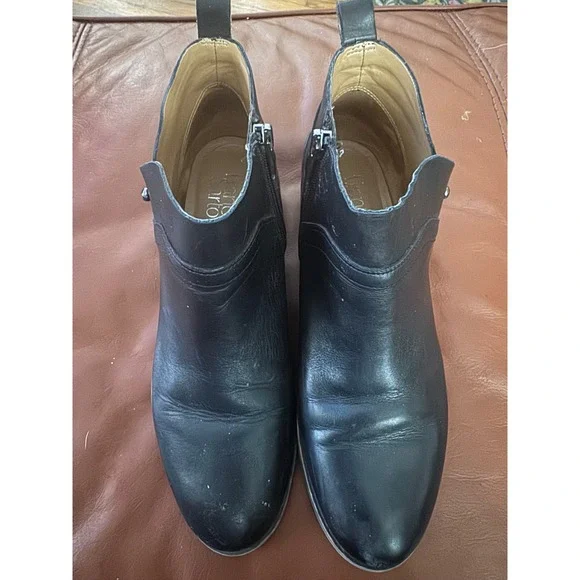 Franco Sarto black‎ ankle boots