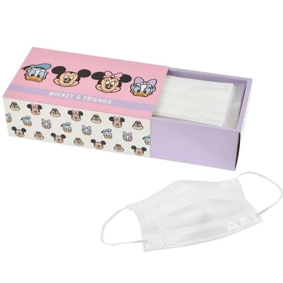 Disney Embossed Mickey & Friends 30 pieces Disposable Face Masks