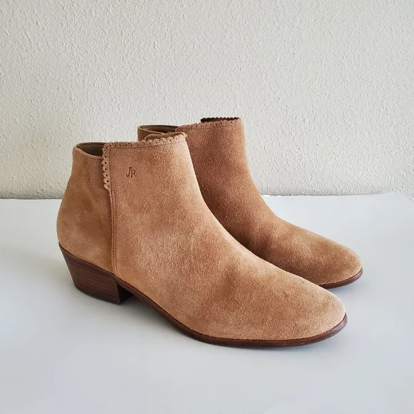 Jack Rogers Suede Ankle Booties