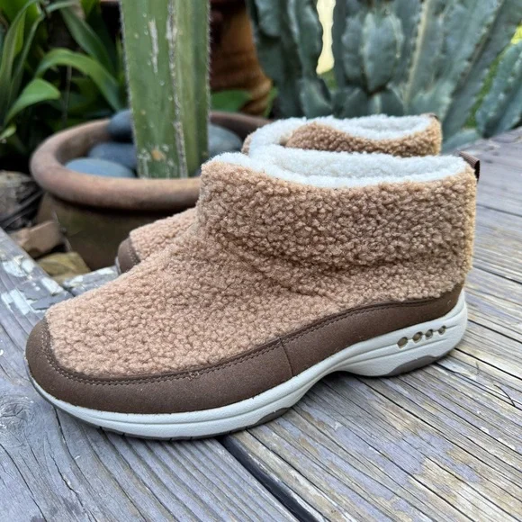Easy Spirit Tripping Shearling booties